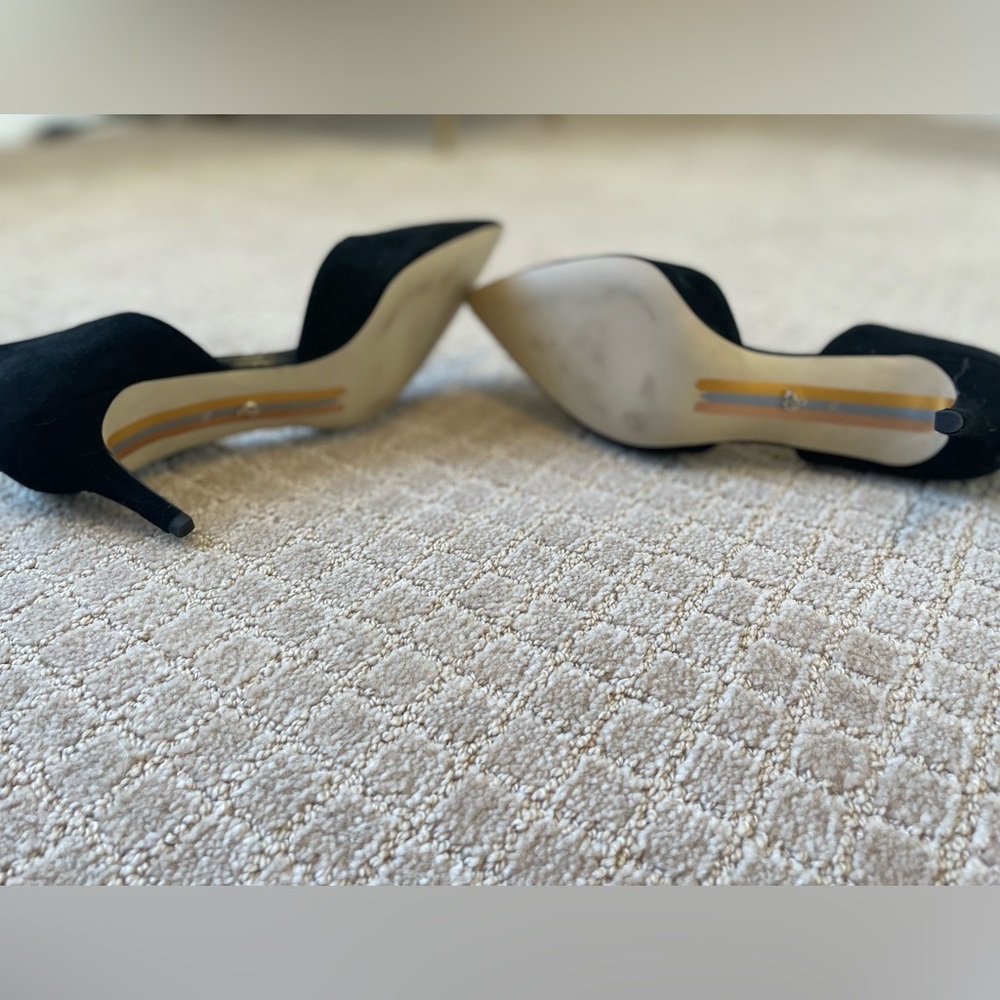 Sam Edelman black suede stiletto - Picture 6 of 9